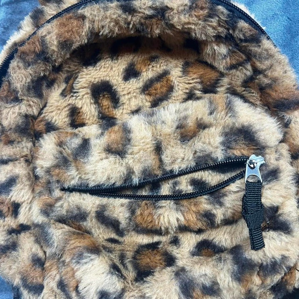 Faux Fur Leopard Print Mini Bag Bundle (2 Bags) - Picture 5 of 8
